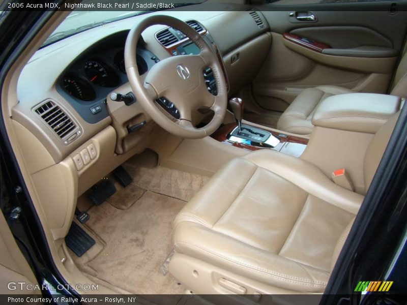 Nighthawk Black Pearl / Saddle/Black 2006 Acura MDX