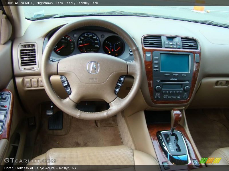 Nighthawk Black Pearl / Saddle/Black 2006 Acura MDX