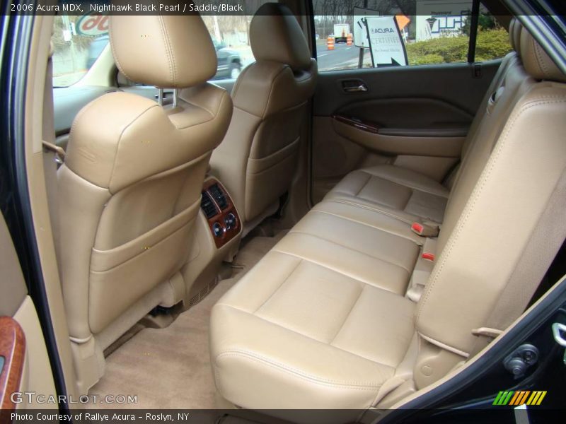Nighthawk Black Pearl / Saddle/Black 2006 Acura MDX