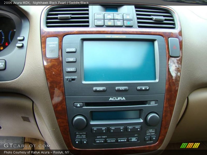 Nighthawk Black Pearl / Saddle/Black 2006 Acura MDX