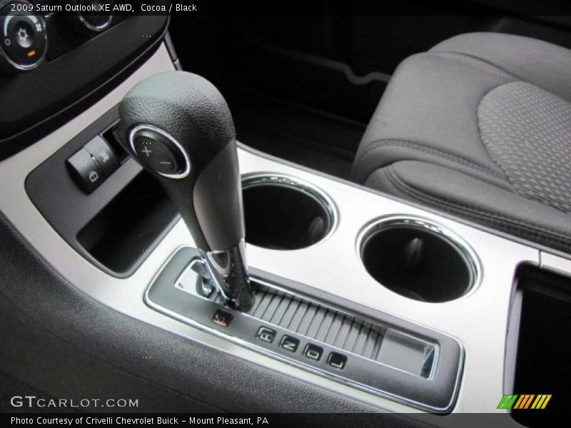 Cocoa / Black 2009 Saturn Outlook XE AWD