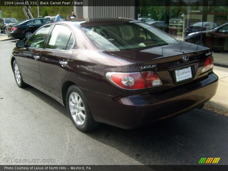 Black Garnet Pearl / Black 2004 Lexus ES 330