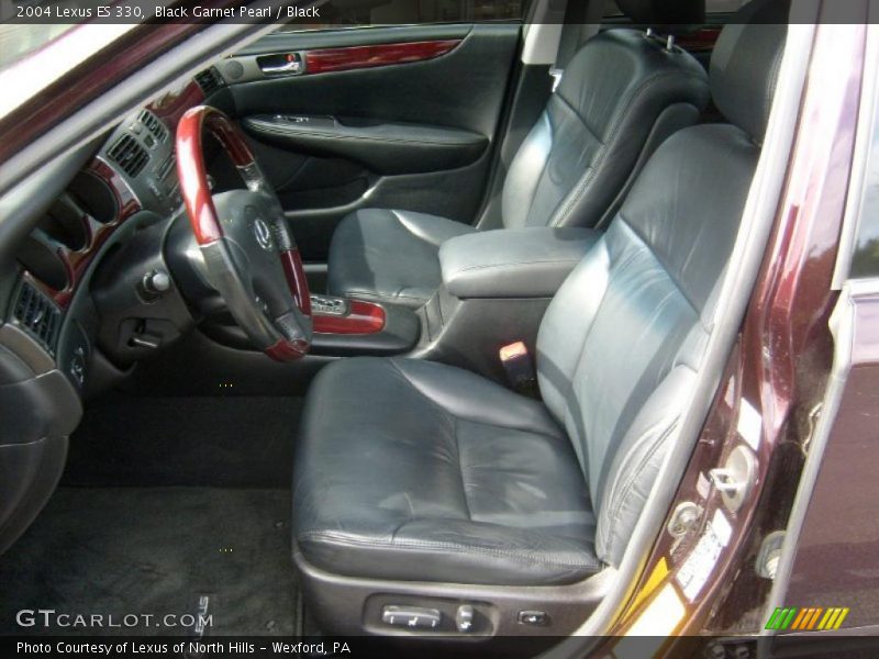 Black Garnet Pearl / Black 2004 Lexus ES 330