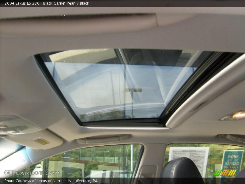 Black Garnet Pearl / Black 2004 Lexus ES 330