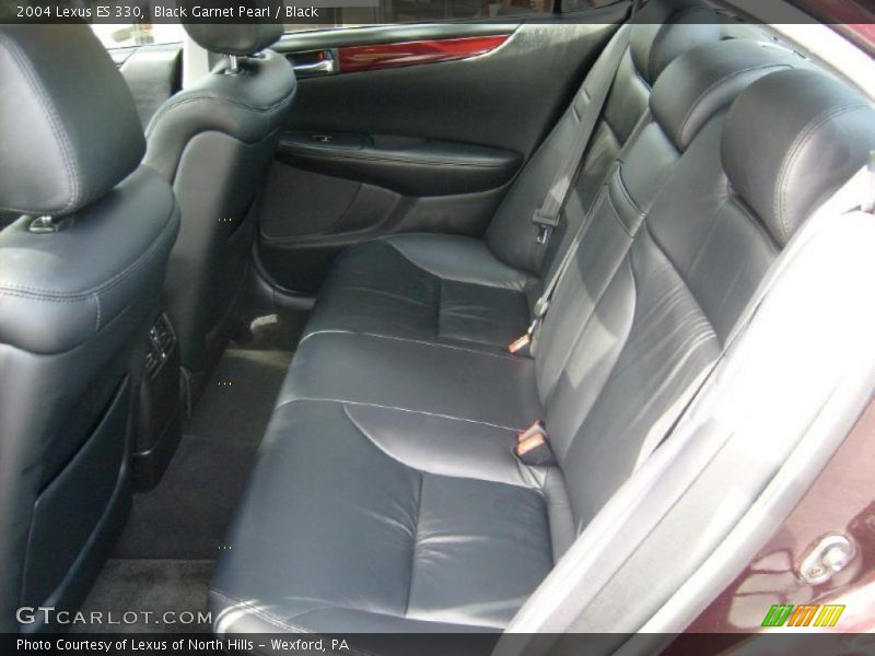 Black Garnet Pearl / Black 2004 Lexus ES 330