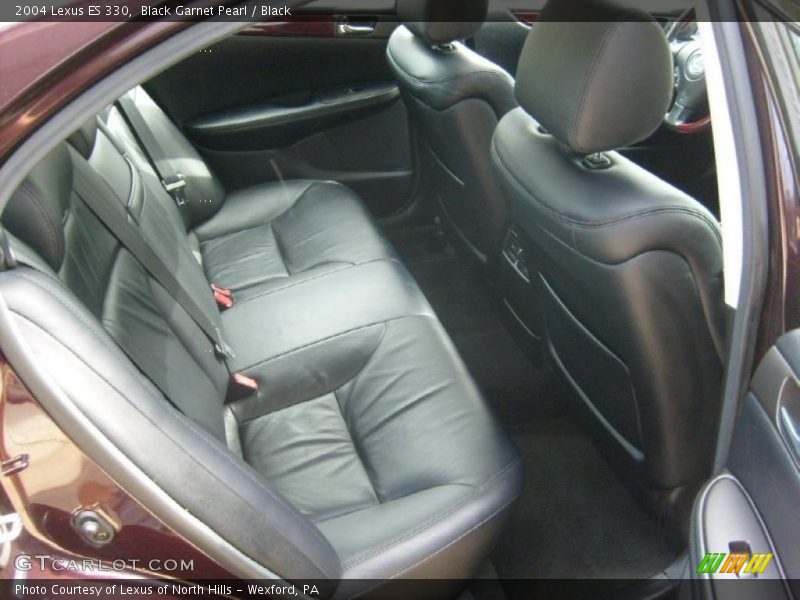 Black Garnet Pearl / Black 2004 Lexus ES 330