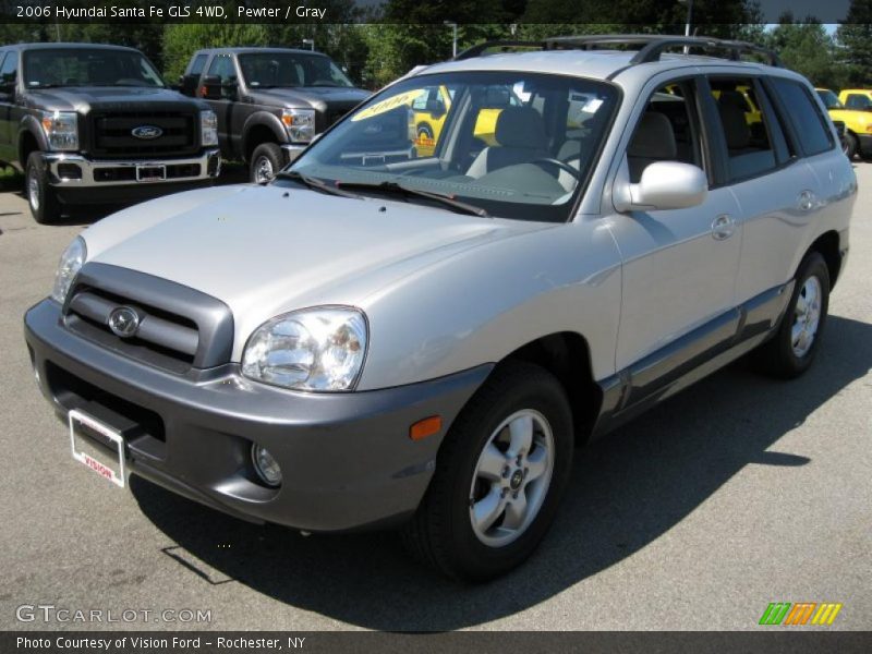 Pewter / Gray 2006 Hyundai Santa Fe GLS 4WD