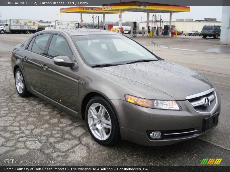 Carbon Bronze Pearl / Ebony 2007 Acura TL 3.2