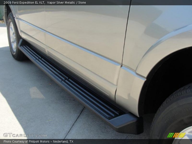 Vapor Silver Metallic / Stone 2009 Ford Expedition EL XLT