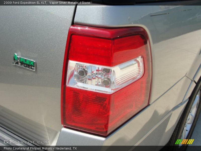 Vapor Silver Metallic / Stone 2009 Ford Expedition EL XLT