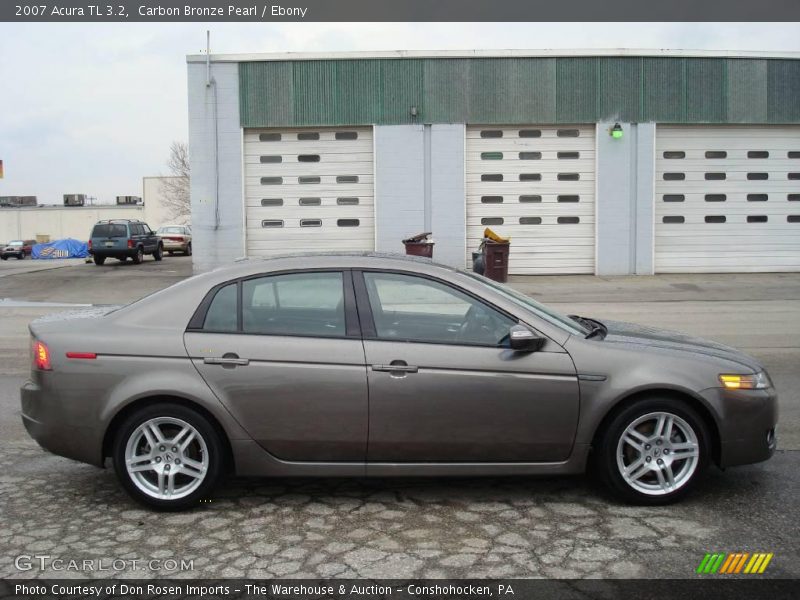 Carbon Bronze Pearl / Ebony 2007 Acura TL 3.2