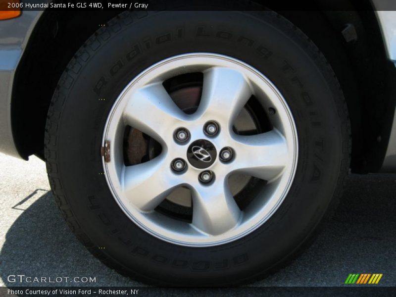 Pewter / Gray 2006 Hyundai Santa Fe GLS 4WD