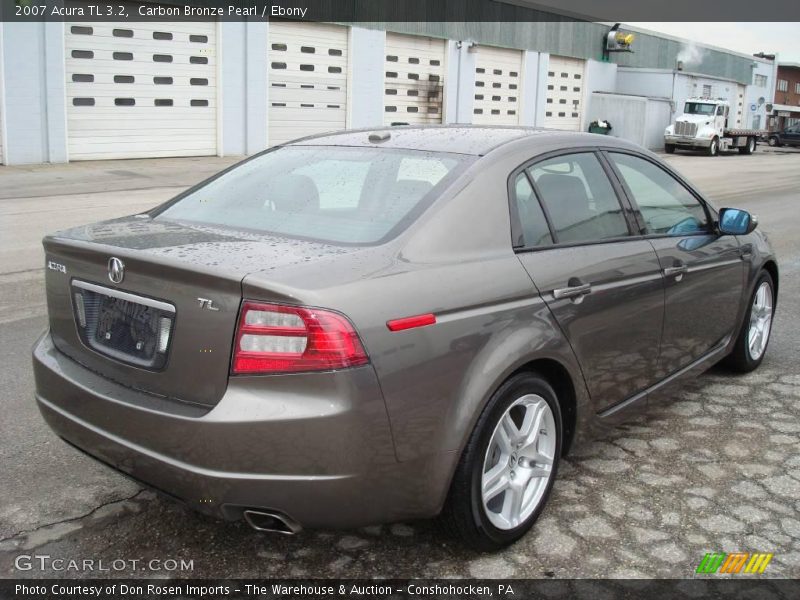 Carbon Bronze Pearl / Ebony 2007 Acura TL 3.2