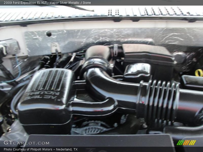 Vapor Silver Metallic / Stone 2009 Ford Expedition EL XLT