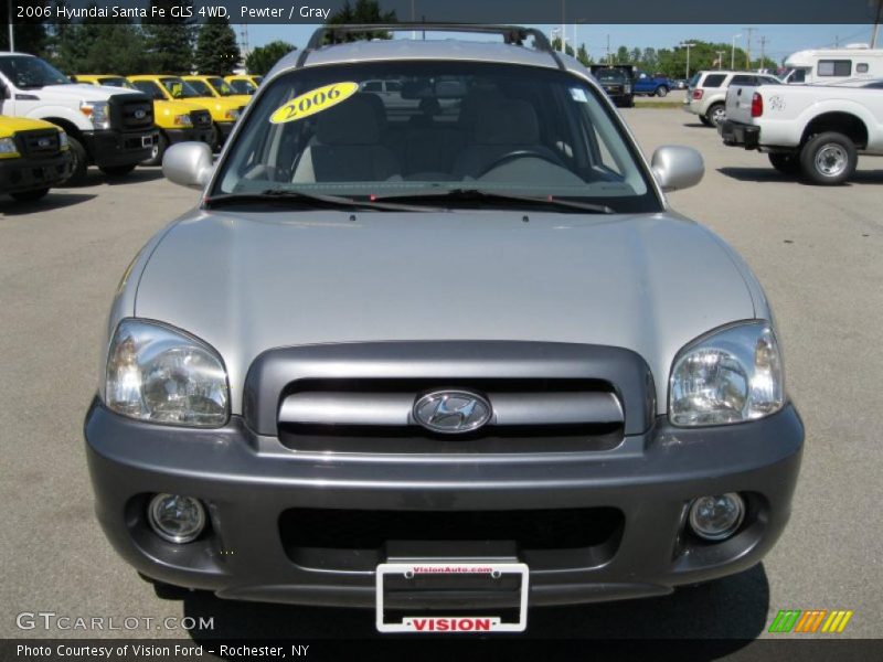 Pewter / Gray 2006 Hyundai Santa Fe GLS 4WD