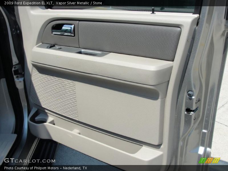 Vapor Silver Metallic / Stone 2009 Ford Expedition EL XLT