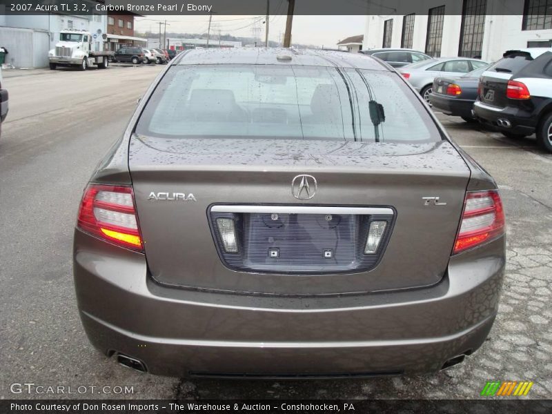 Carbon Bronze Pearl / Ebony 2007 Acura TL 3.2