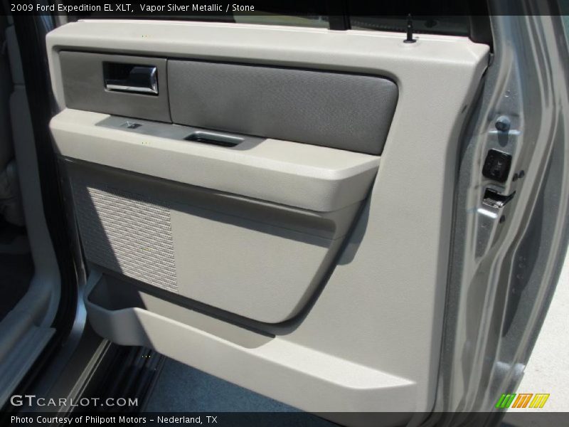 Vapor Silver Metallic / Stone 2009 Ford Expedition EL XLT