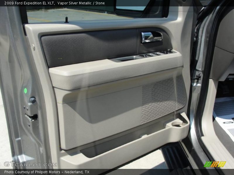 Vapor Silver Metallic / Stone 2009 Ford Expedition EL XLT