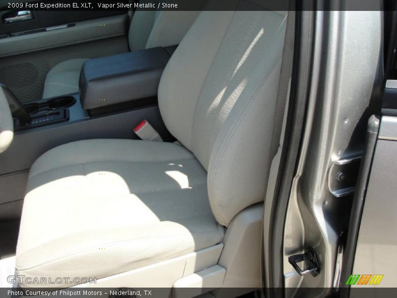 Vapor Silver Metallic / Stone 2009 Ford Expedition EL XLT