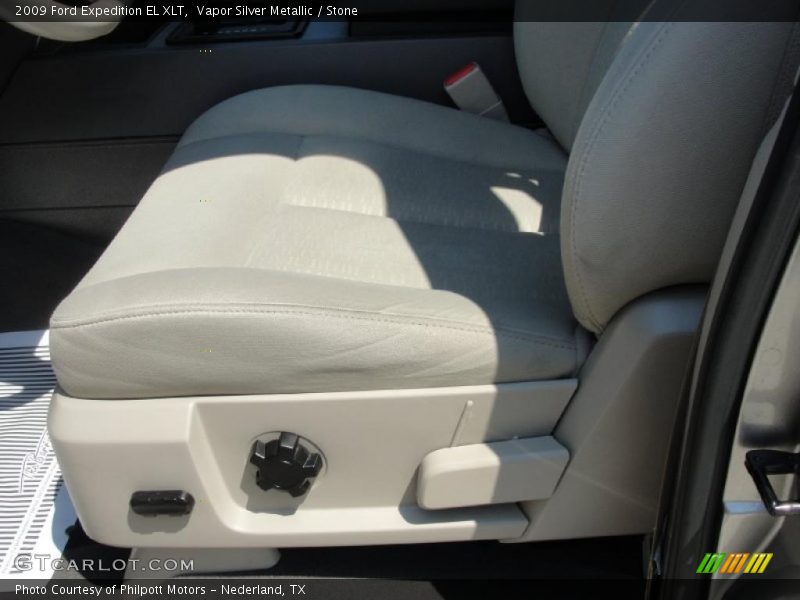 Vapor Silver Metallic / Stone 2009 Ford Expedition EL XLT