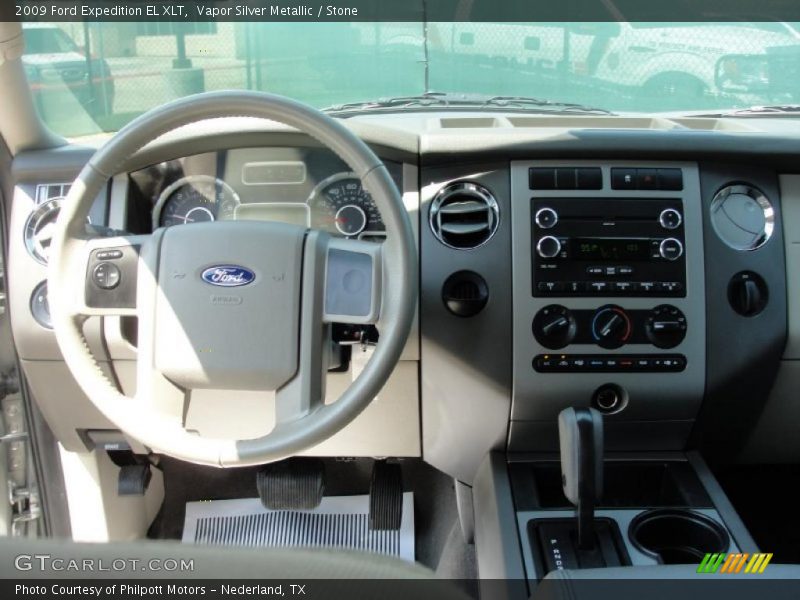 Vapor Silver Metallic / Stone 2009 Ford Expedition EL XLT