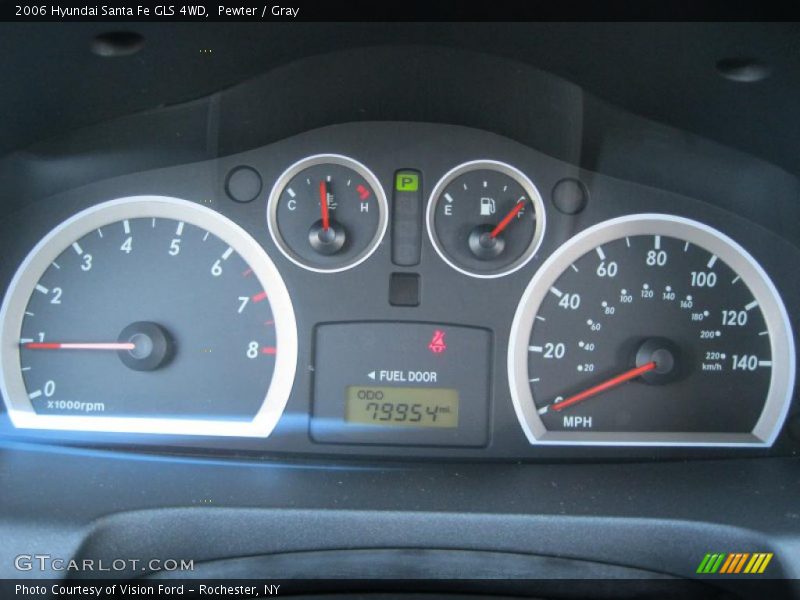 Pewter / Gray 2006 Hyundai Santa Fe GLS 4WD