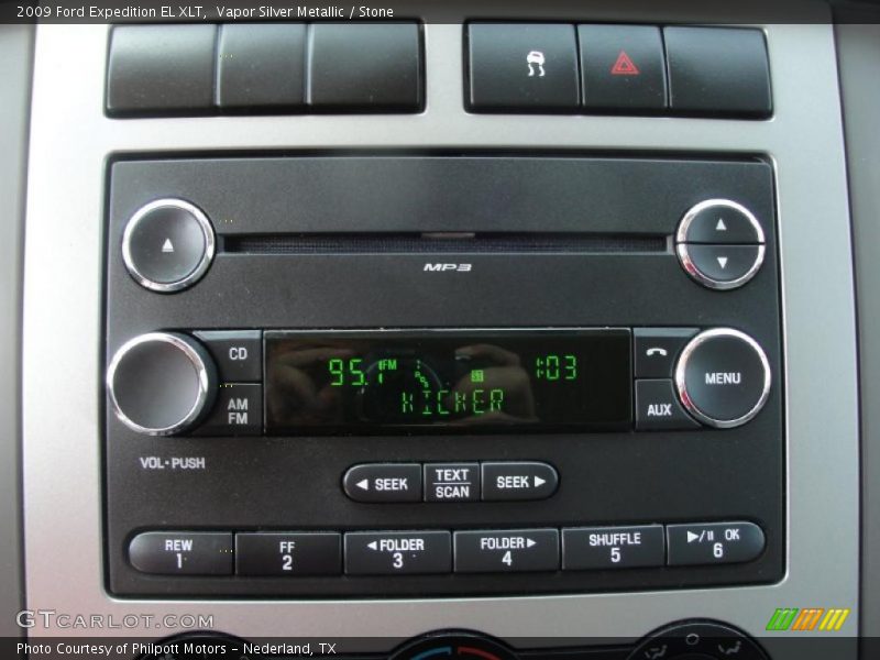 Vapor Silver Metallic / Stone 2009 Ford Expedition EL XLT