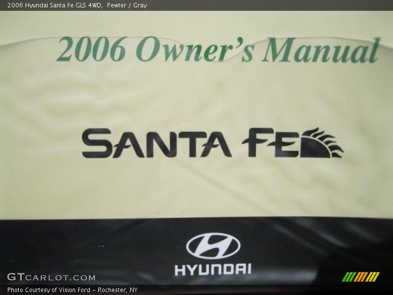 Pewter / Gray 2006 Hyundai Santa Fe GLS 4WD