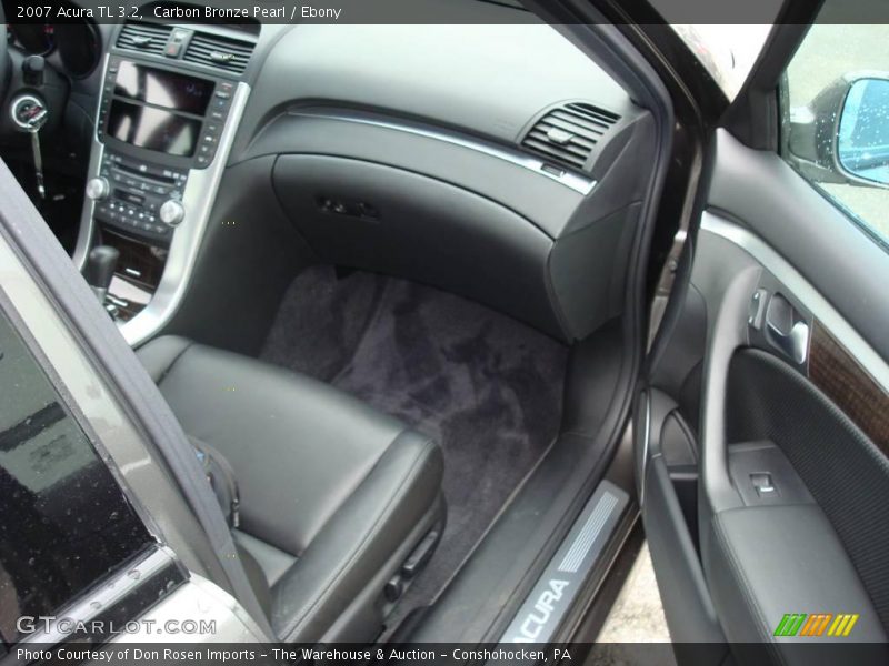 Carbon Bronze Pearl / Ebony 2007 Acura TL 3.2