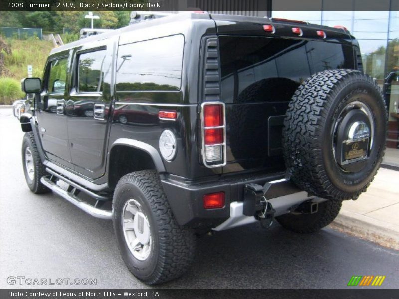Black / Sedona/Ebony Black 2008 Hummer H2 SUV