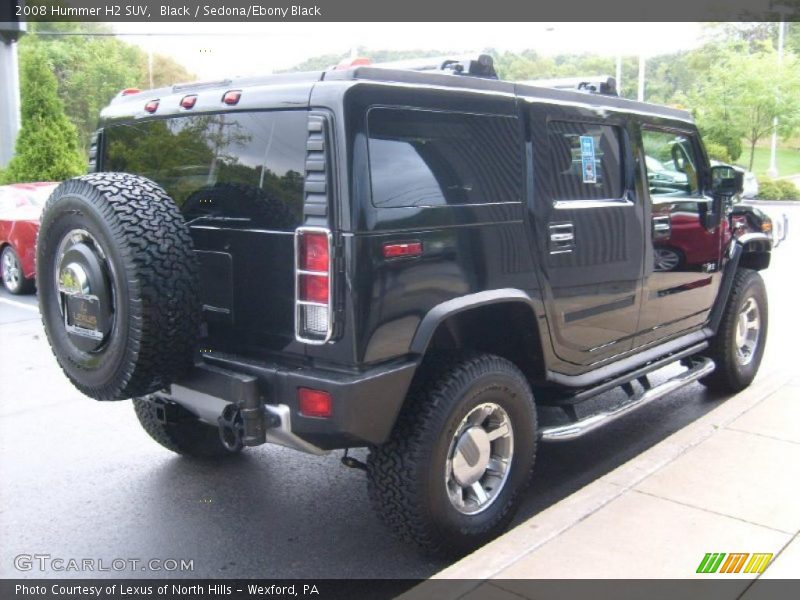 Black / Sedona/Ebony Black 2008 Hummer H2 SUV