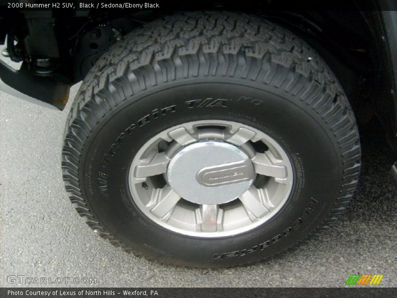 Black / Sedona/Ebony Black 2008 Hummer H2 SUV