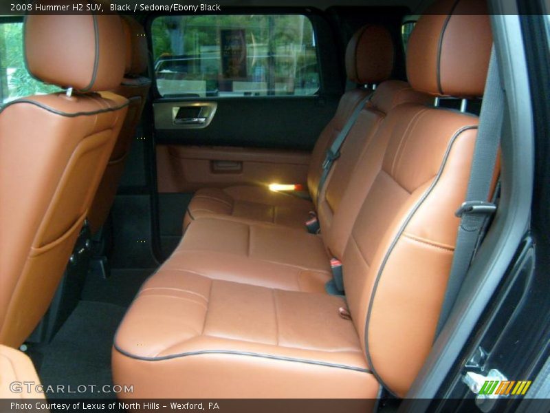 Black / Sedona/Ebony Black 2008 Hummer H2 SUV