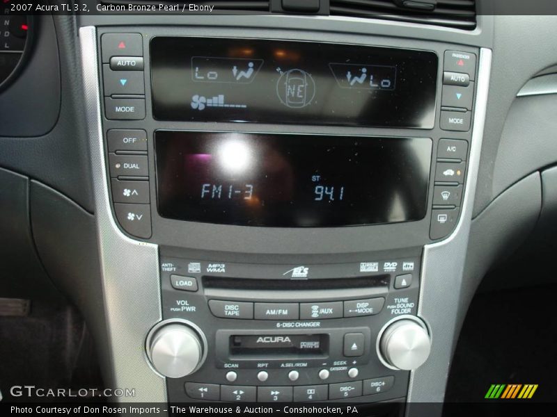 Carbon Bronze Pearl / Ebony 2007 Acura TL 3.2