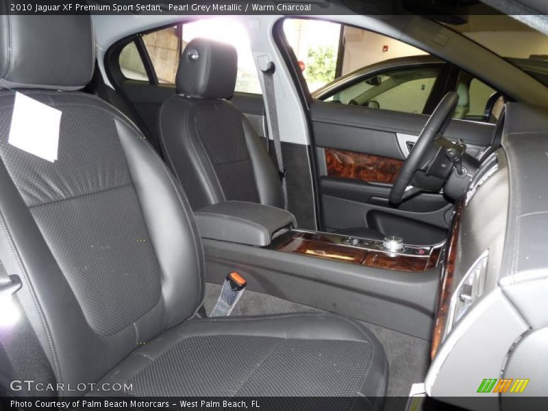 Pearl Grey Metallic / Warm Charcoal 2010 Jaguar XF Premium Sport Sedan