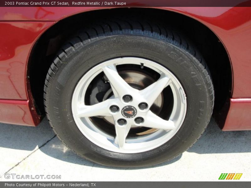 Redfire Metallic / Dark Taupe 2003 Pontiac Grand Prix GT Sedan