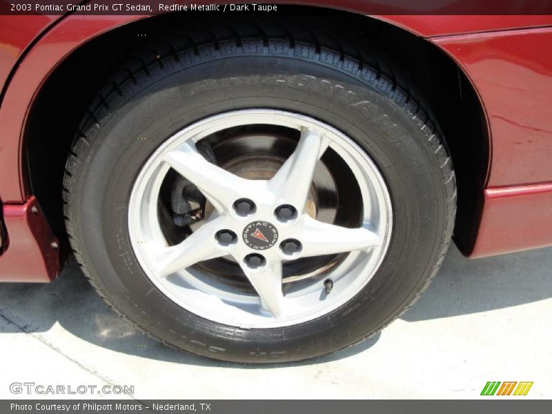 Redfire Metallic / Dark Taupe 2003 Pontiac Grand Prix GT Sedan