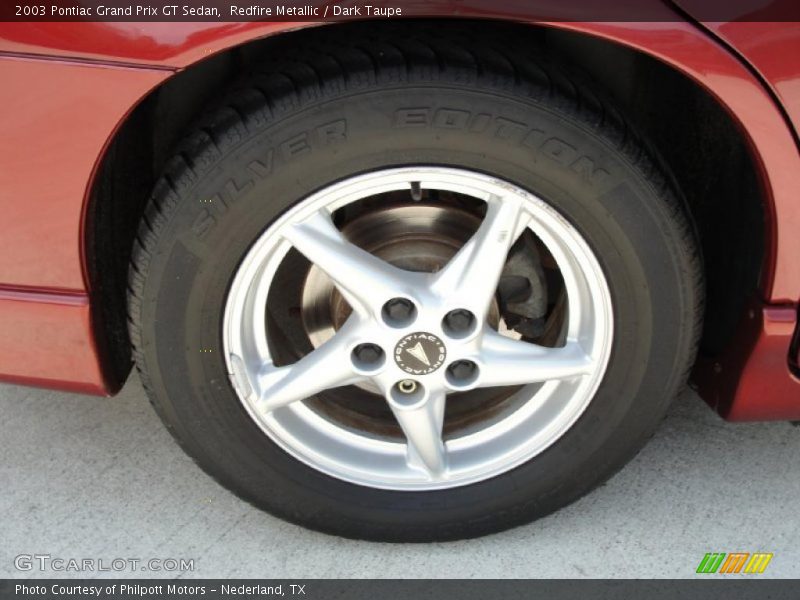 Redfire Metallic / Dark Taupe 2003 Pontiac Grand Prix GT Sedan