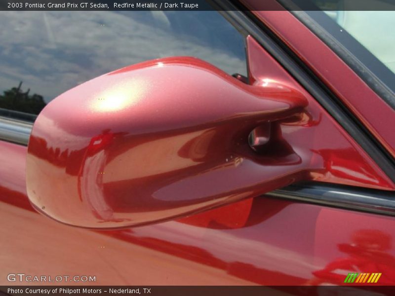 Redfire Metallic / Dark Taupe 2003 Pontiac Grand Prix GT Sedan