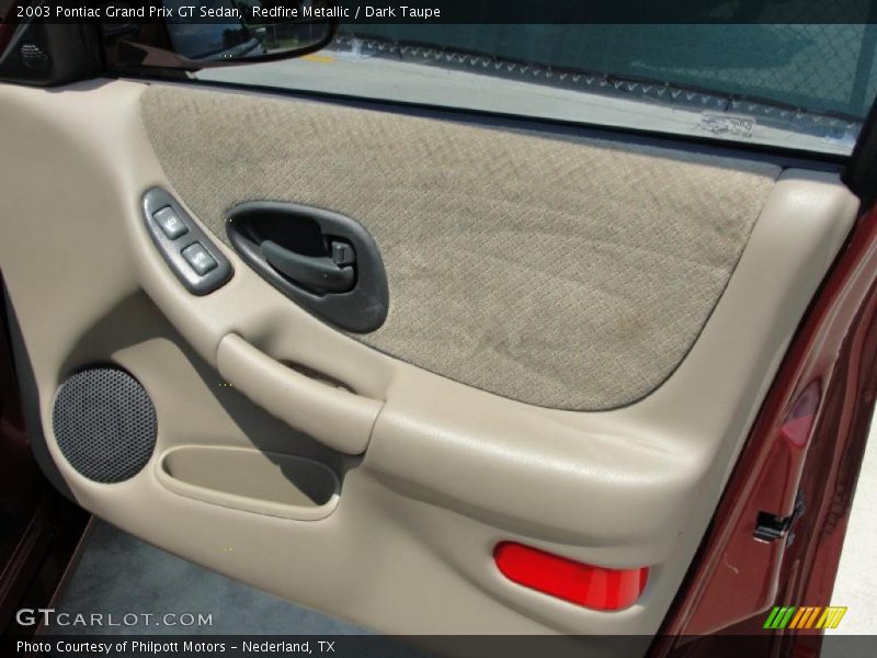 Redfire Metallic / Dark Taupe 2003 Pontiac Grand Prix GT Sedan