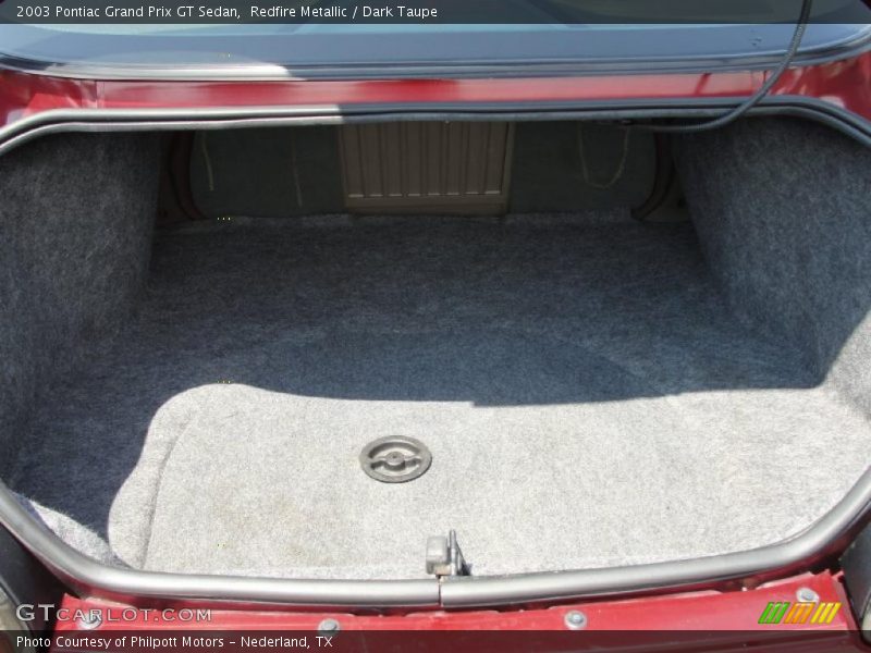 Redfire Metallic / Dark Taupe 2003 Pontiac Grand Prix GT Sedan