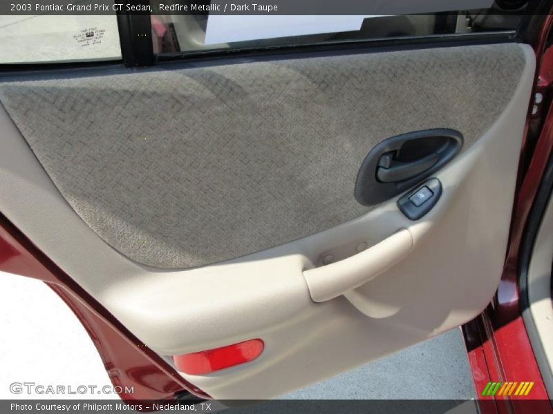 Redfire Metallic / Dark Taupe 2003 Pontiac Grand Prix GT Sedan