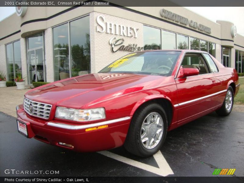 Crimson Red Pearl / Oatmeal 2001 Cadillac Eldorado ESC