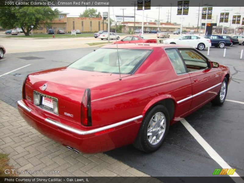 Crimson Red Pearl / Oatmeal 2001 Cadillac Eldorado ESC
