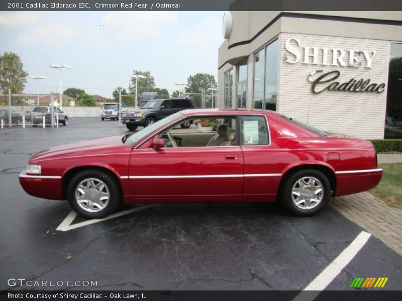 Crimson Red Pearl / Oatmeal 2001 Cadillac Eldorado ESC