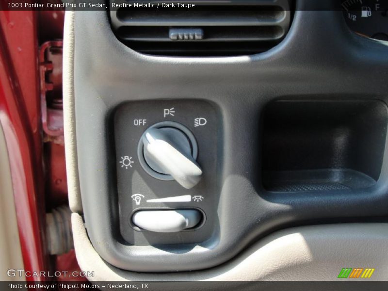 Redfire Metallic / Dark Taupe 2003 Pontiac Grand Prix GT Sedan