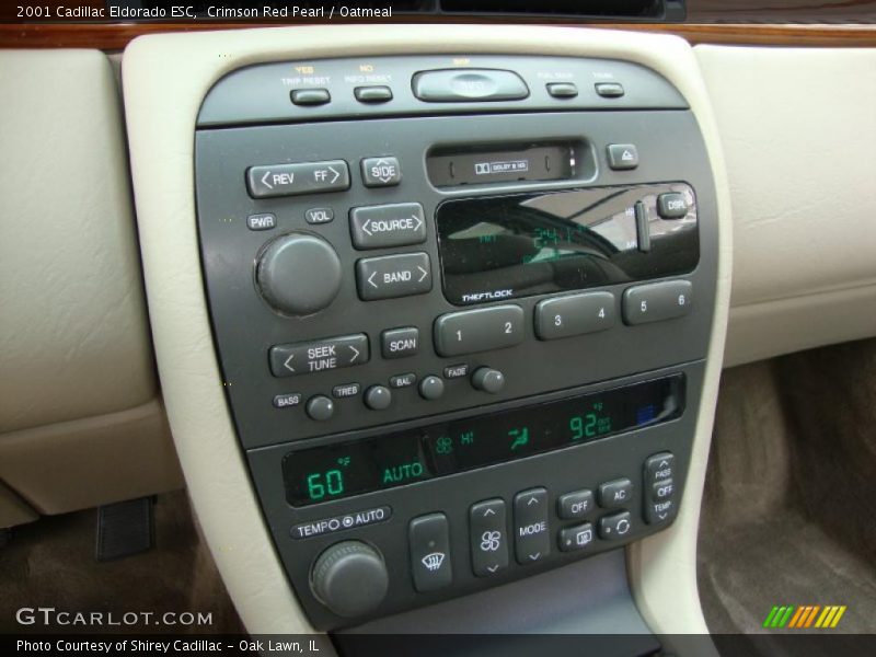 Crimson Red Pearl / Oatmeal 2001 Cadillac Eldorado ESC