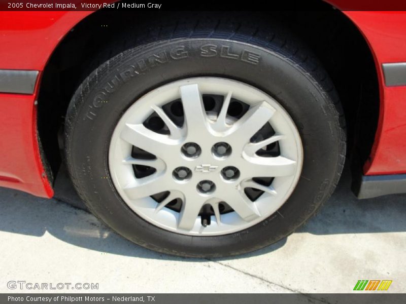 Victory Red / Medium Gray 2005 Chevrolet Impala