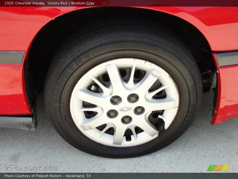 Victory Red / Medium Gray 2005 Chevrolet Impala